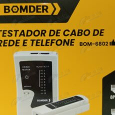 Testador De Cabo De Rede Lan Rj45 Rj11 Bom-6802