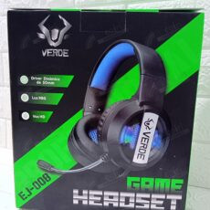 headset gamer da marca Verde, modelo EJ-008.