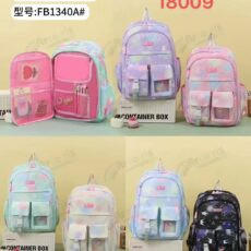 Mochila Escolar Infantil Com Estojo Interno Cod.GX10-18009