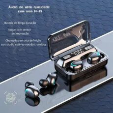 Fones De Ouvido IT BLUE Bluetooth 5.3 Estéreo Hi Fi Com Display Estojo LE-2424