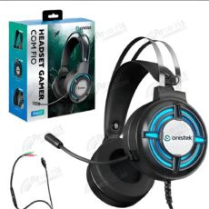 Headset Gamer Fone De Ouvido Microfone Pc Rgb FN637