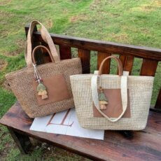 Bolsa de Palha Feminina Lace Lore YH2604