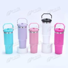 Copo termico com Alça e Canudo 900ML. Cod. CP-6