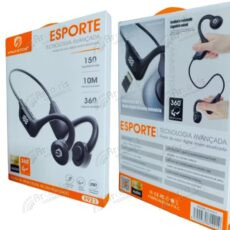 Fone Bluetooth 5.2 Condução Óssea H`maston F921