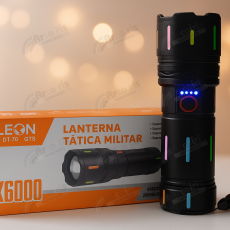 LANTERNA TATICA MILITAR X6000 LEON GTS