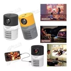 Mini projetor portátil para Home Theater e Smartphone, Leitor de filme